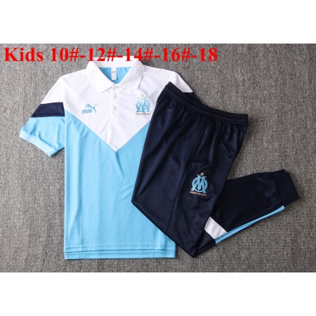 Olympique de Marseille 2020-21 Kind Trainings Polo M001